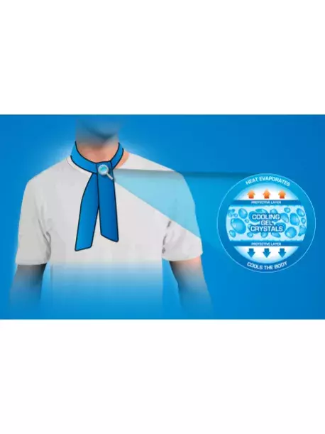 Chladící kravata Aqua CoolKeeper Scottish Grey