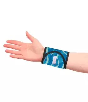 Chladící bandáž na zápěstí Aqua CoolKeeper Cool Blue
